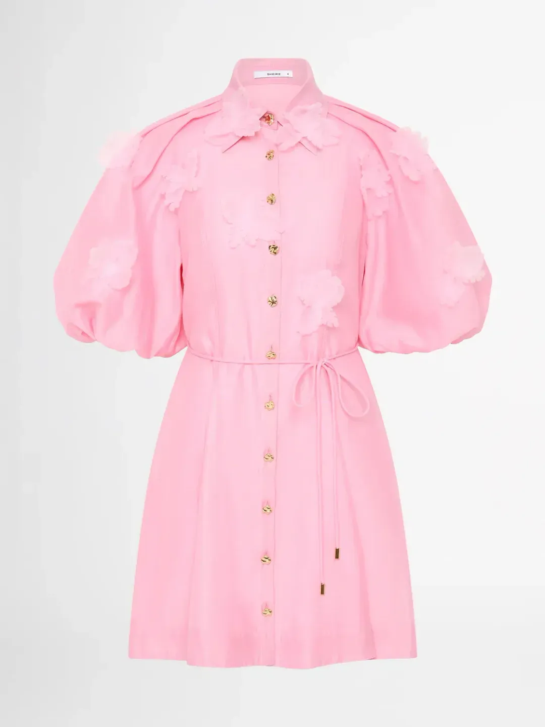 Sheike Rose Garden Mini Dress in Pink Size 8 for rent on The Volte - main image