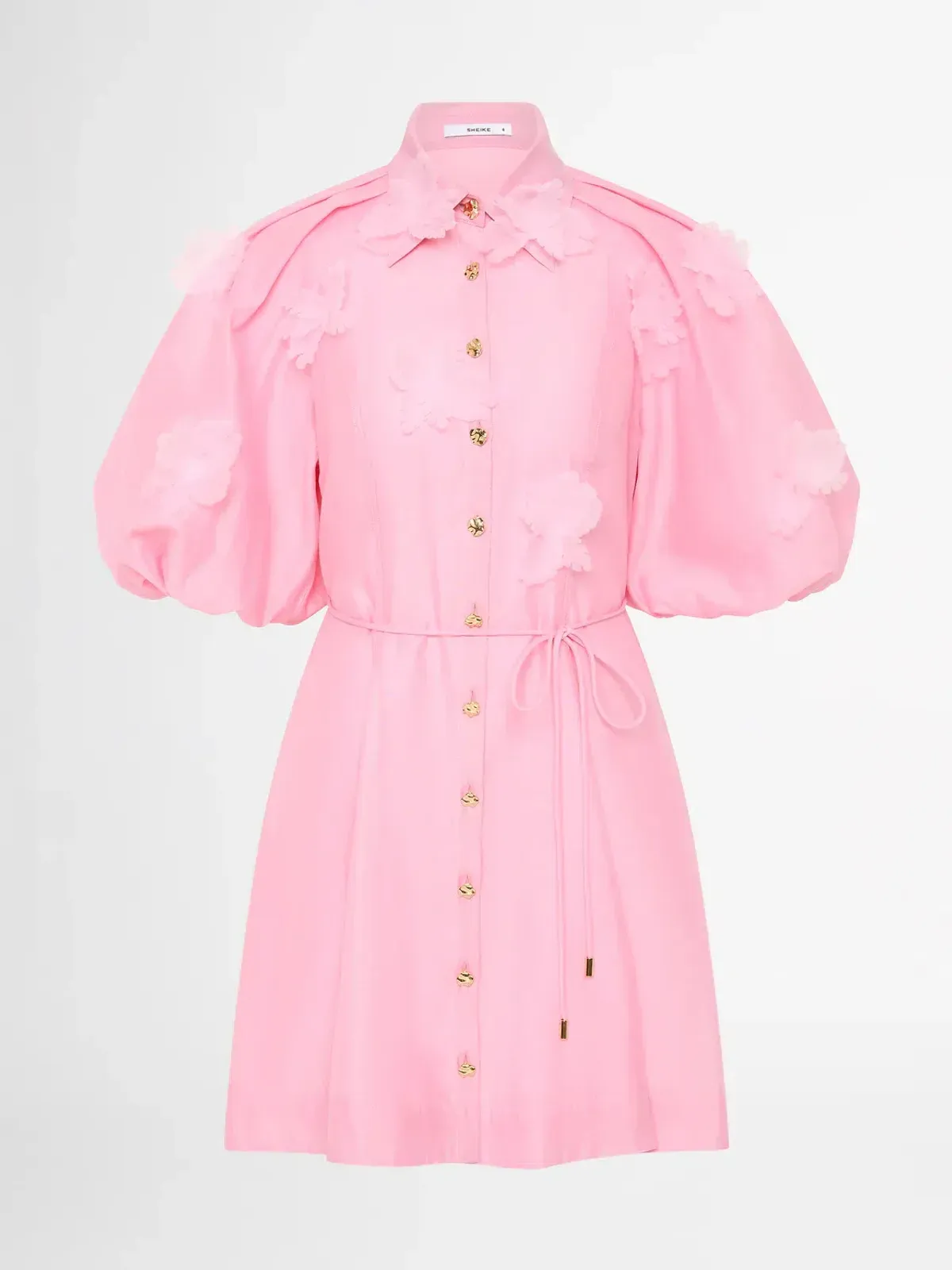 Sheike Rose Garden Mini Dress in Pink Size 8 for rent on The Volte - main image