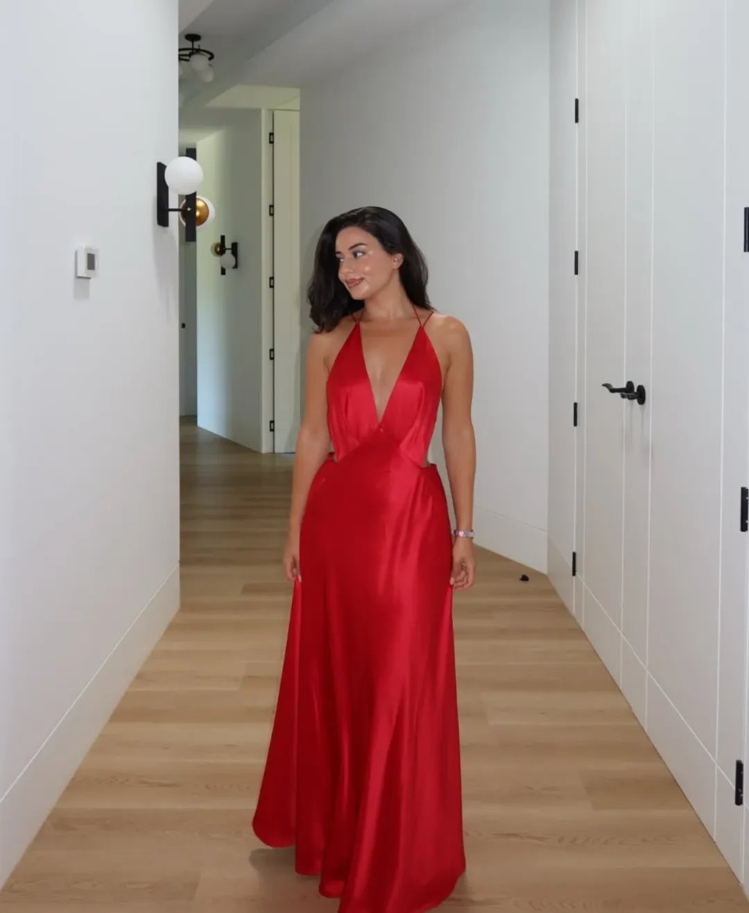 Michael Lo Sordo Tash Maxi Red Size AU 8 for rent on The Volte - main image