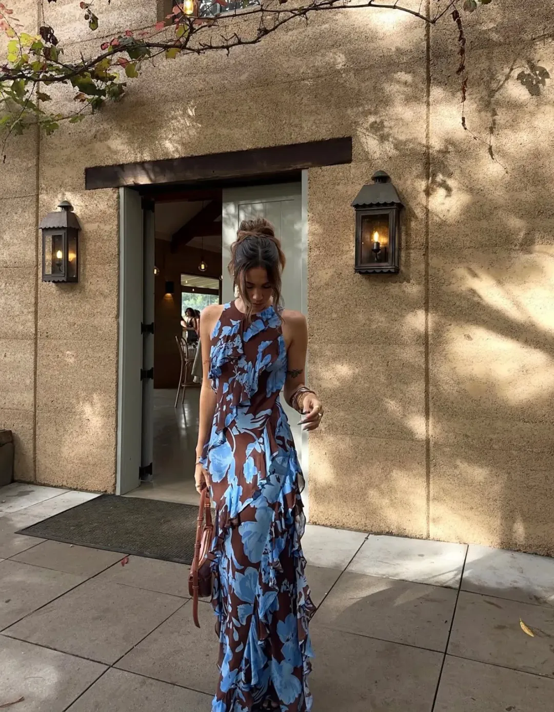 Shona Joy Olson Ruffle Dress- Size AU 8 for rent on The Volte - main image