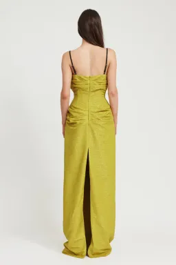 Tojha Ellison Dress Yellow Size 8 for rent on The Volte - image 2