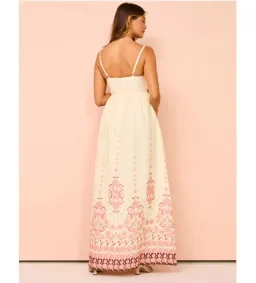 Hansen & Gretel Akacia Maxi Dress Cream Empress In Size 8/S for rent on The Volte - image 3