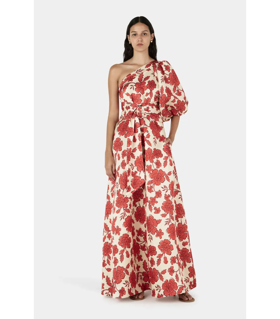 Hansen and Gretel Carmen Dress in Wild Flower Size XXS / AU 4 for rent on The Volte - main image