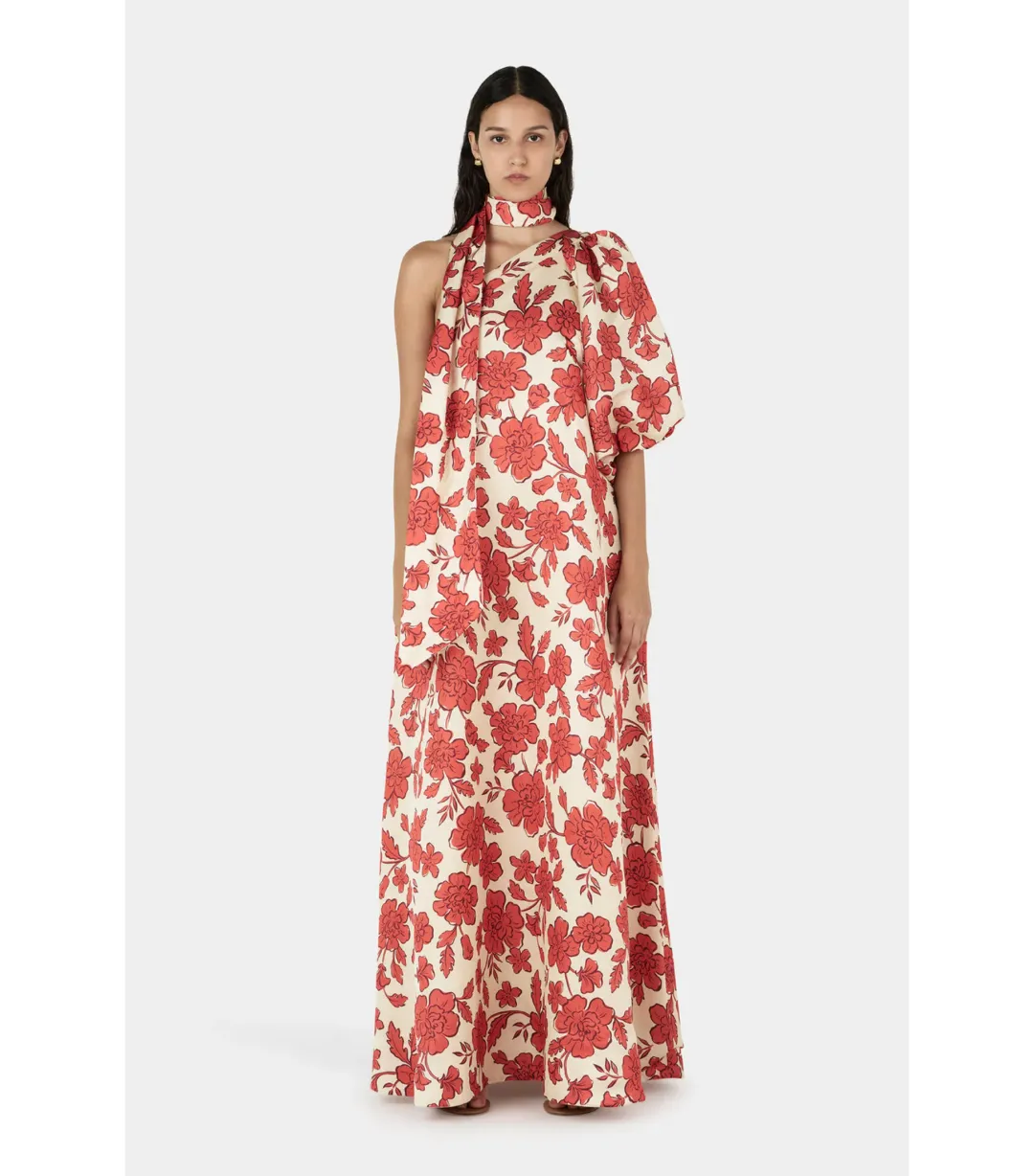 Hansen and Gretel Carmen Dress in Wild Flower Size XXS / AU 4 for rent on The Volte - main image