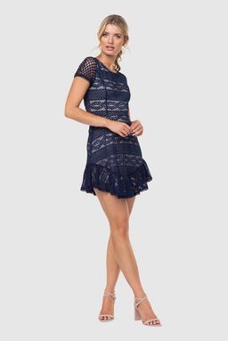 Pilgrim All About You Mini Dress Blue Size 10 for rent on The Volte - image 2