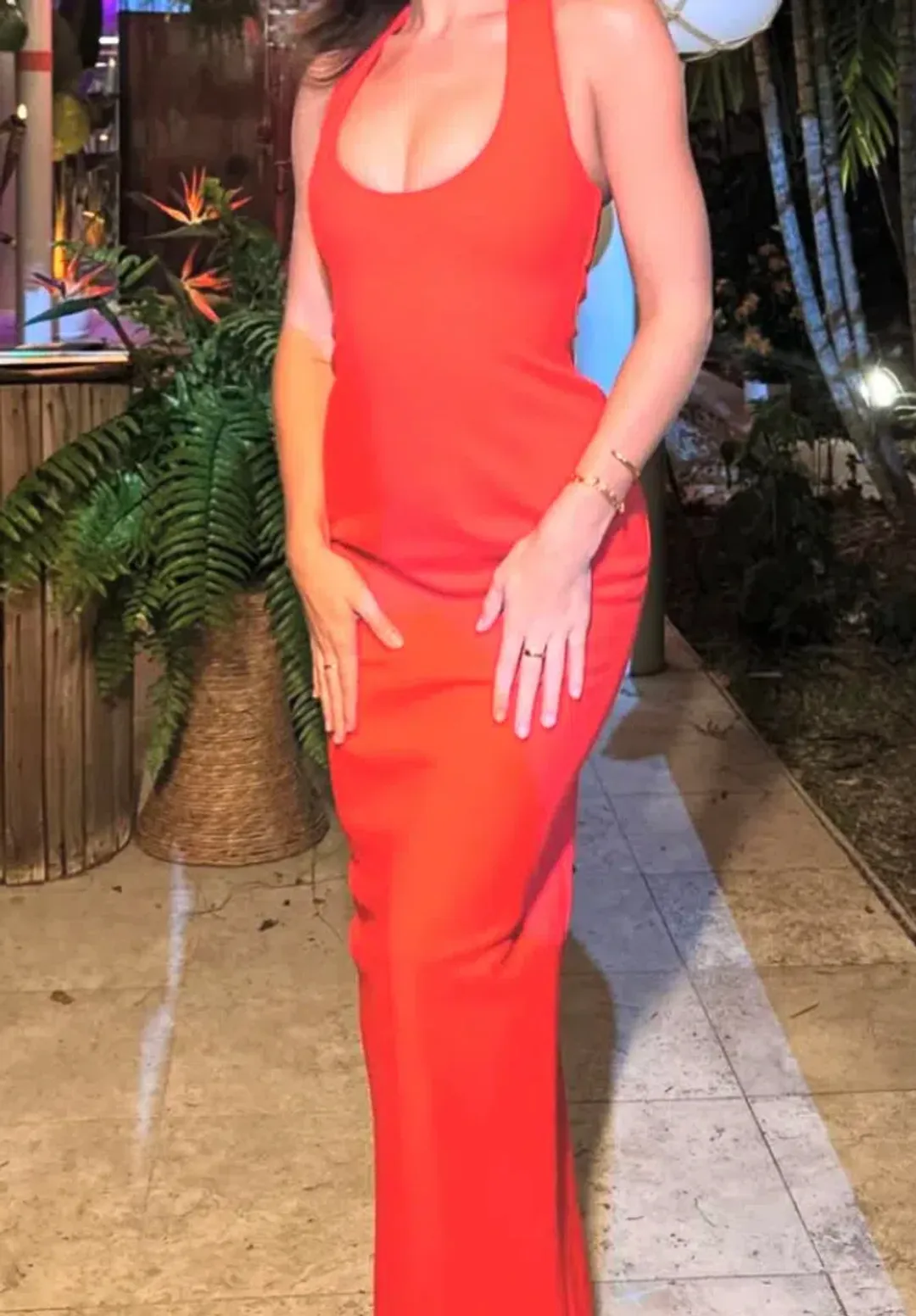 M-Kara Abbie halter neck dress for rent on The Volte - main image