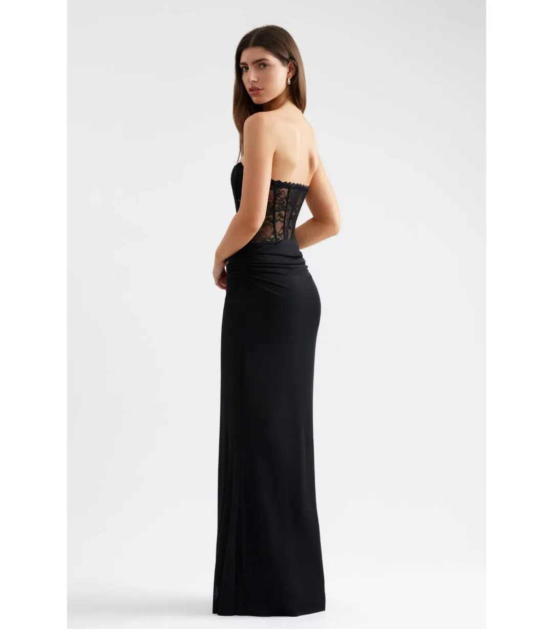 Lexi Alla Dress Black Size AU 8 for rent on The Volte - main image