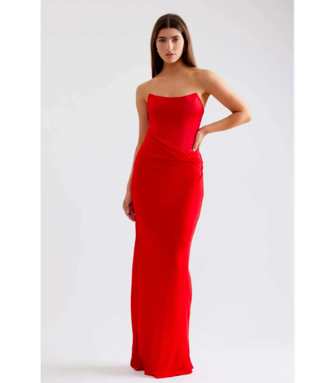 Lexi Elora Maxi Dress Scarlet Size 6 for rent on The Volte - main image