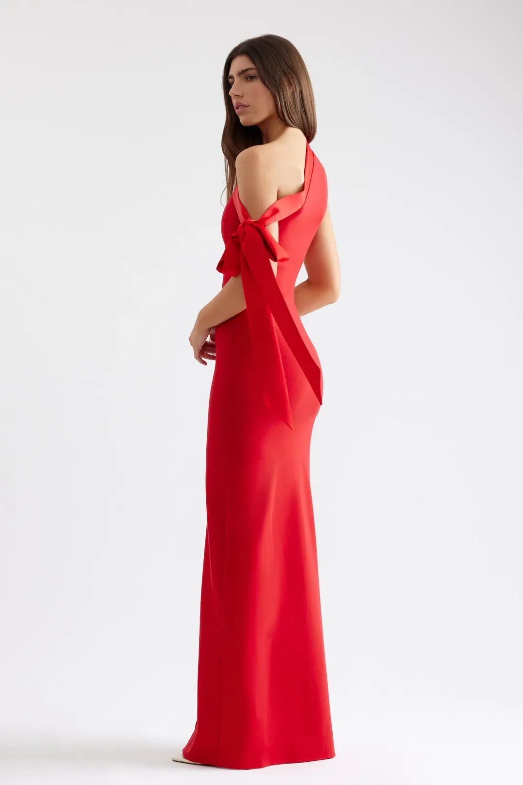 Lexi Sidney Maxi Dress Deep Red Size 6 for rent on The Volte - main image