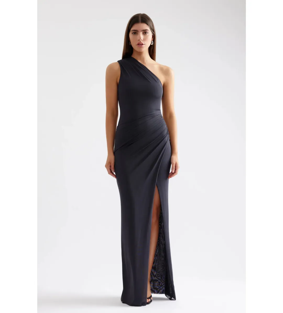 Lexi Viola Maxi Dress in Charcoal Size 10 for rent on The Volte - main image