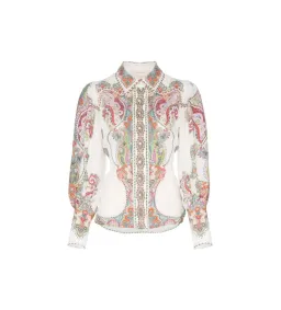 Zimmermann Ninety Six Filigree Set Lennon Paisley Size 0/AU 8  for rent on The Volte - image 3