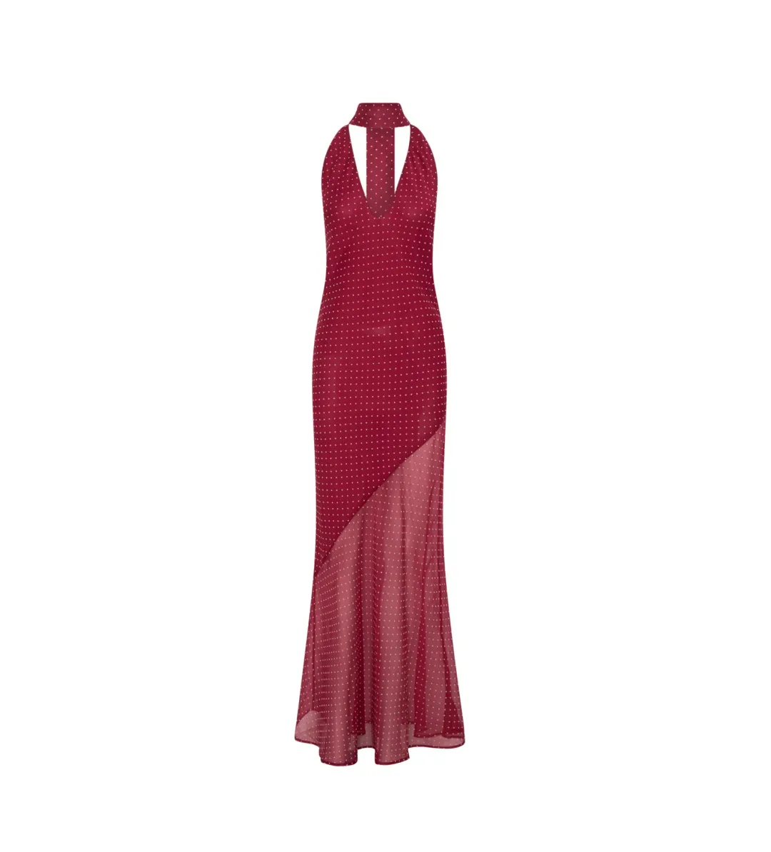I am Delilah Jasmine Maxi Dress in Wine Size XS / AU 6 for rent on The Volte - main image