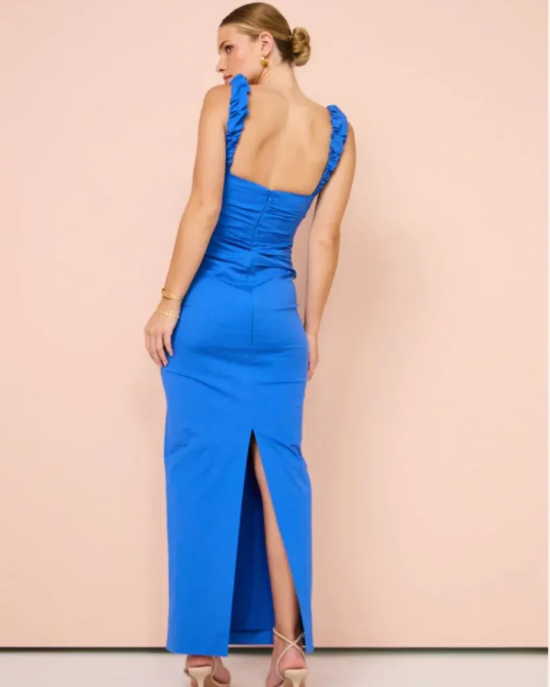 Sir the Label Azul Balconette Gown Blue Size 2 /Au 10  for rent on The Volte - main image
