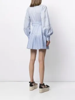 Alice McCall Blissful Song Mini Dress in Sky Blue Size S / AU 8 for rent on The Volte - image 5