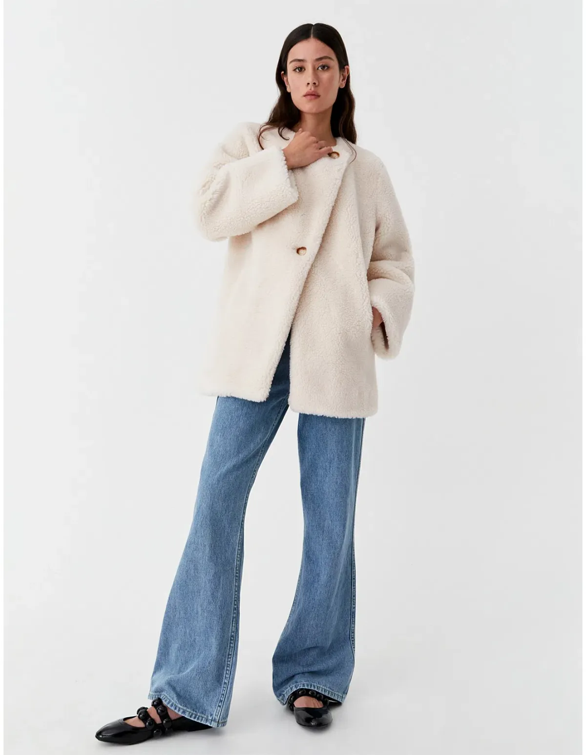 Morrison Porter Jacket Cream Size 0 / AU 6 for rent on The Volte - main image