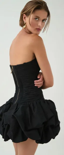 Aje Violette Bubble Hem Mini Dress Size 6 for rent on The Volte - image 2