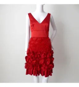 Alannah Hill Kick up a Storm Mini Dress Red Size 8 for rent on The Volte - image 2