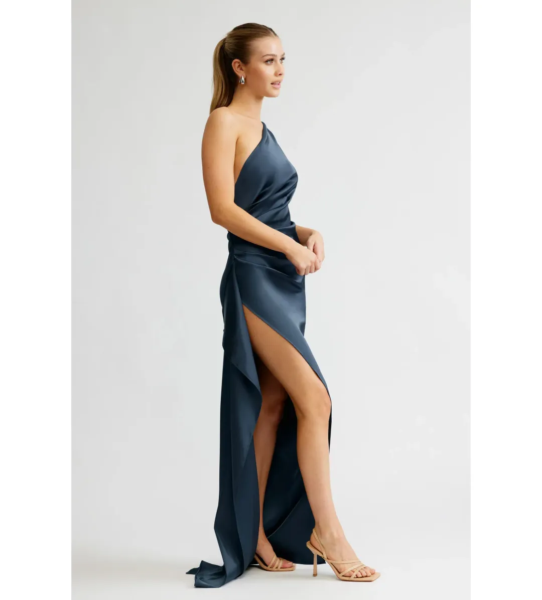 LEXI Samira Dress in  Orion Blue Size AU 8 for rent on The Volte - main image