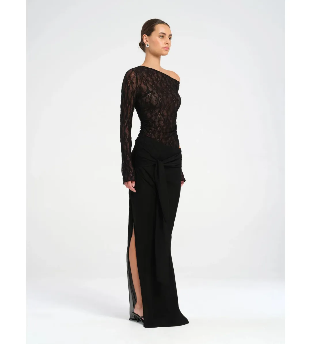 Benni Nova Maxi Dress in Black Size S / AU 8 for rent on The Volte - main image