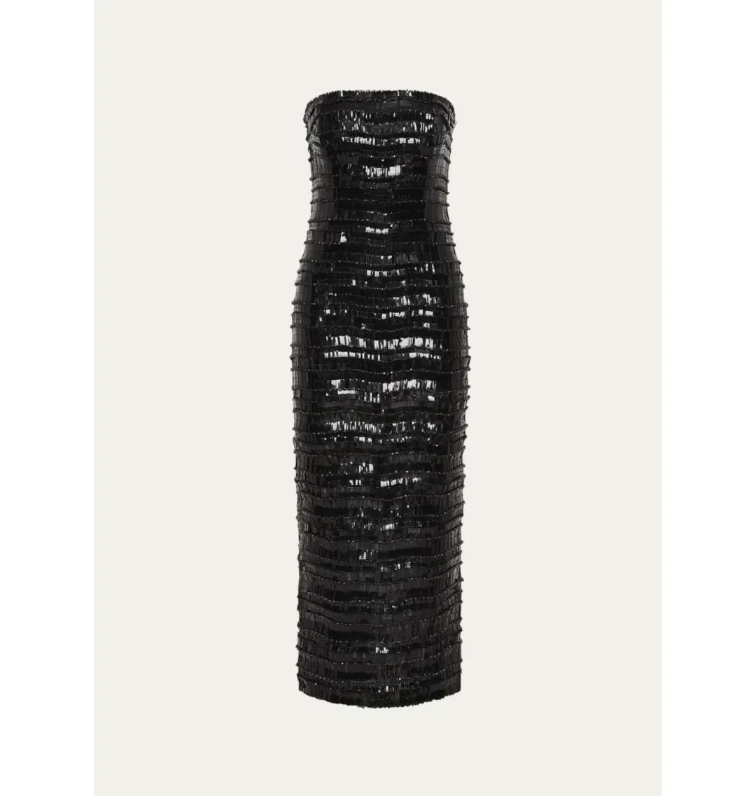 Rachel Gilbert Sylvie Dress Black Size 8  for rent on The Volte - main image