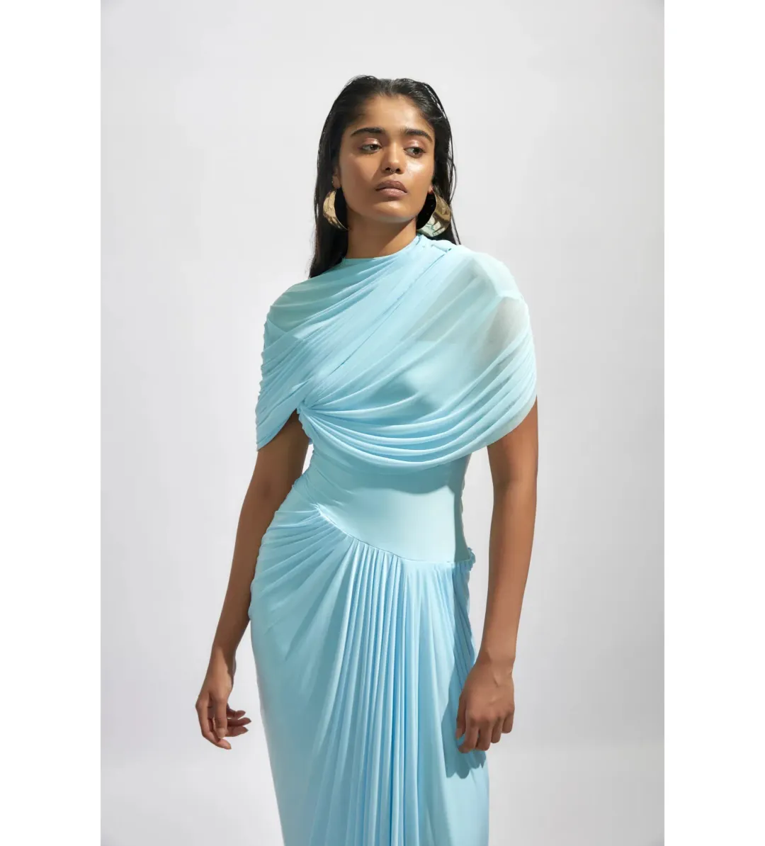 Deme by Gabriella Jasmine Maxi Dress Baby Blue Size S/AU 8 for rent on The Volte - main image