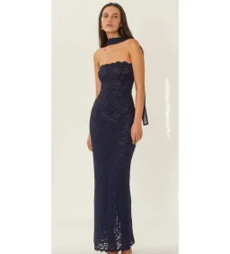 Arcini Ori Meredith Navy Maxi Dress Size XS/AU 6 for rent on The Volte - image 2