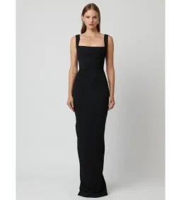 Effie Kats Marbella Gown Black Size S/AU 8 for rent on The Volte - image 1