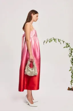 Alemais Inez Ombré Midi Dress Multi Size 8 for rent on The Volte - image 3