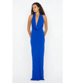 Bec and Bridge Nessie Cowl Neck Maxi Dress in Ultramarine Blue Size M / AU 10 for rent on The Volte - image 1