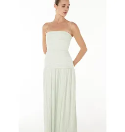 Manning Cartell Royal Debut Maxi Dress Sage Size 8 for rent on The Volte - image 2