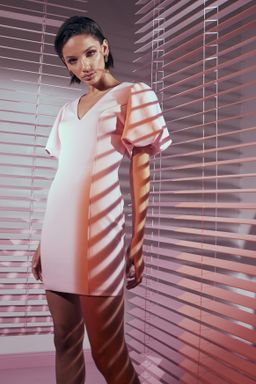 Mossman Bonita Mini Dress Pink Size 6 for rent on The Volte - image 5