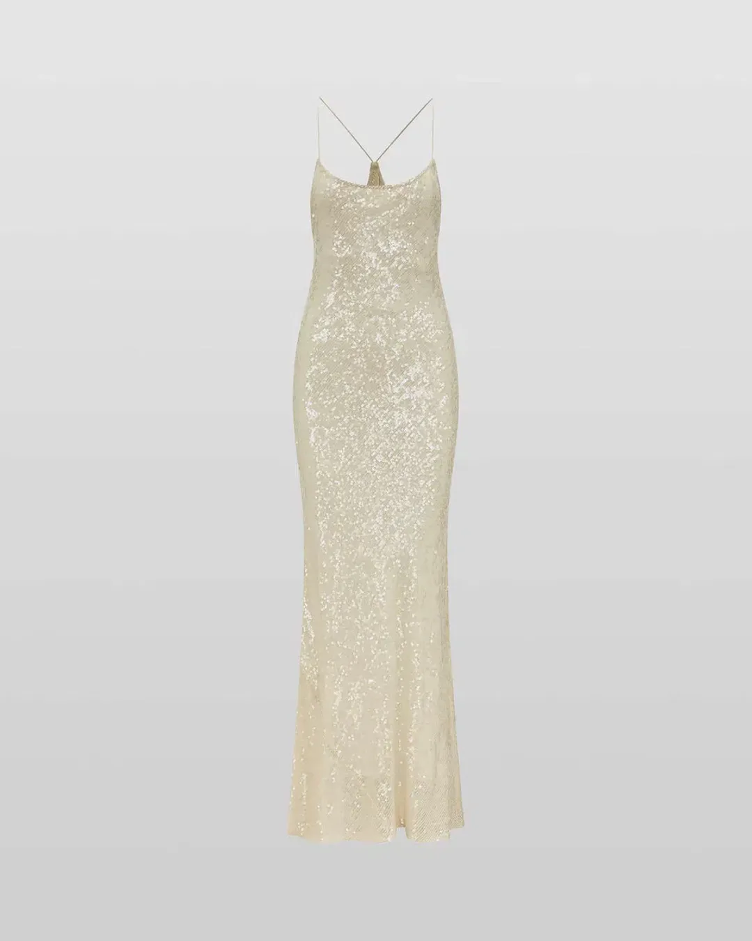 Rat and Boa Olympia Sequin Maxi Dress Gold Size XXS / Size AU 4 for rent on The Volte - main image