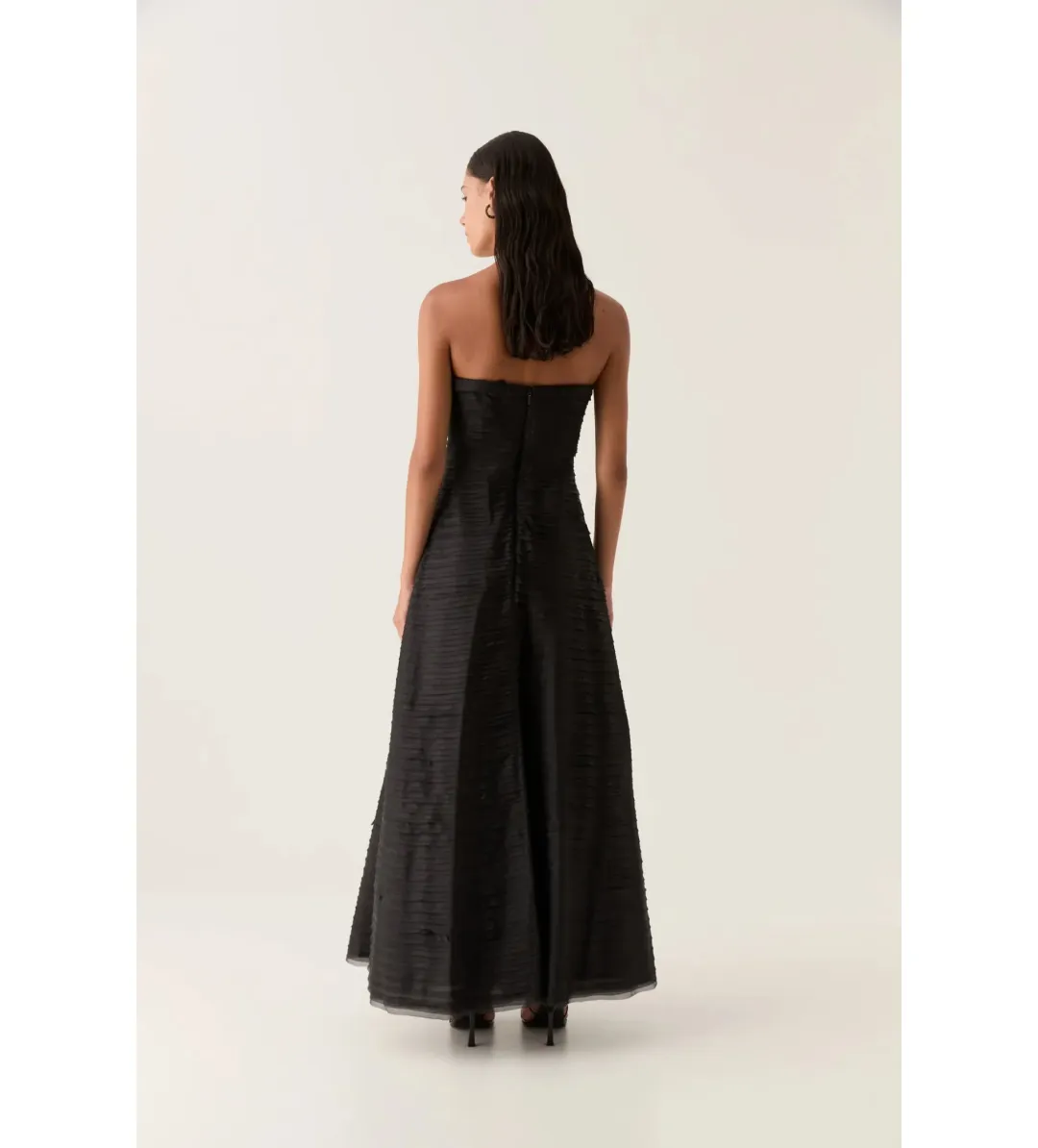 Aje Soundscape Maxi Dress in Black Size XL / AU 14  for rent on The Volte - main image