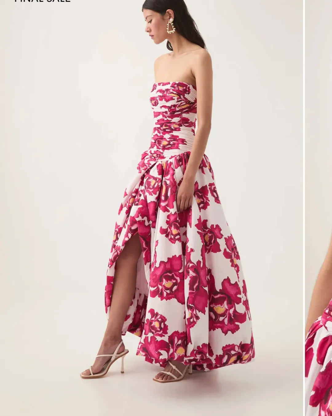 Aje Behold Maxi Dress In Boldly Blooming size 8 for rent on The Volte - main image