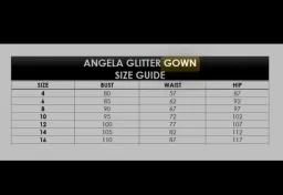 Gossip Gowns Angela Glitter Gown Size 6 for rent on The Volte - image 5