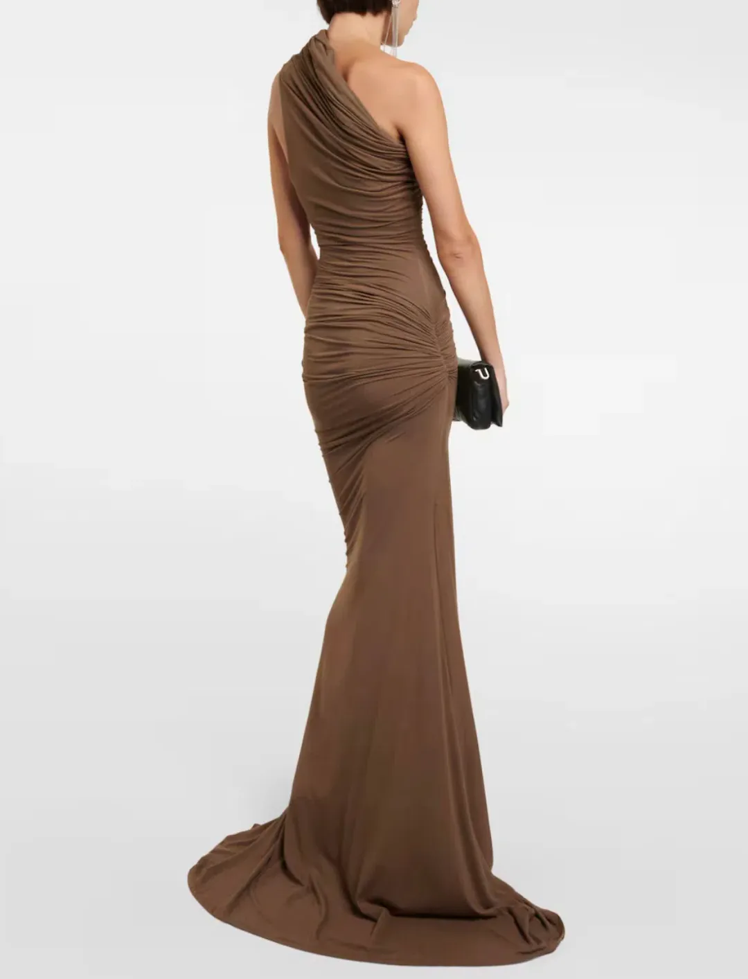  Entire Studios Pillar Maxi Dress Moss Size 8  for rent on The Volte - main image