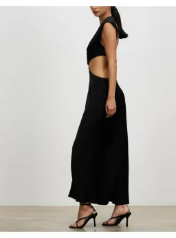 Bec & Bridge Ciao Bella Midi Dress Black Size AU 8 for rent on The Volte - image 2