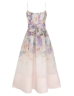 Zimmermann Dawning Corset Dress in Multi Hydrangea Size AU 10 for rent on The Volte - image 3