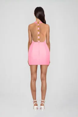 Atoir Tiffany Mini Dress Pink Size 10 for rent on The Volte - image 2