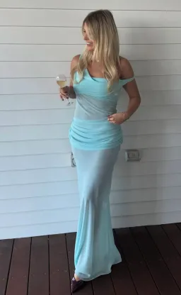 Natalie Rolt Cadence Gown in Blue Size 2/ AU 10 for rent on The Volte - image 4