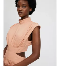 Camilla & Marc Oriela Dress in Peach Size 16 for rent on The Volte - image 4