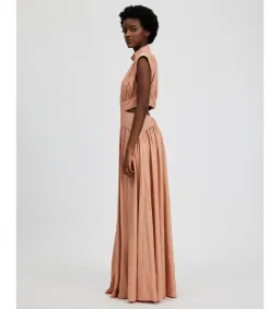 Camilla & Marc Oriela Dress in Peach Size 16 for rent on The Volte - image 2