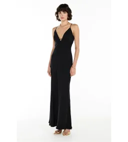 Manning Cartell Time to Shine Slip Dress in Black Size XXS / AU 4 for rent on The Volte - image 2