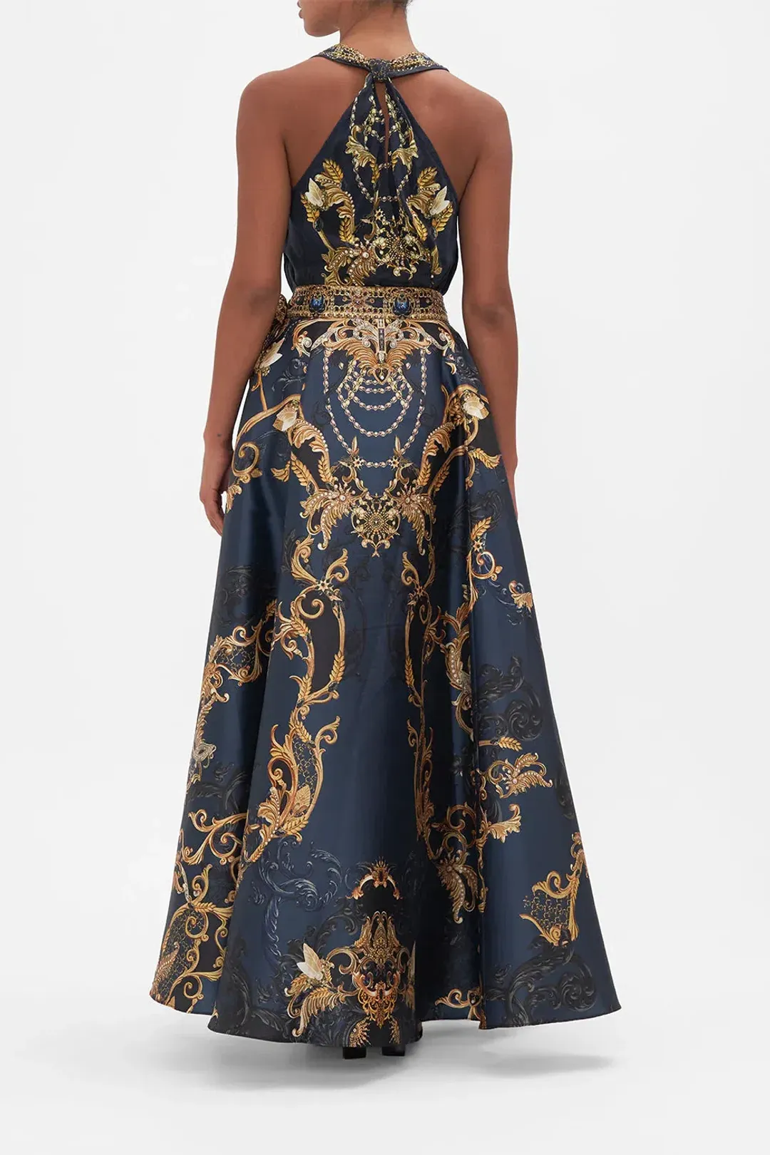 Camilla Moonlight Melodie Maxi Wrap Skirt & Top Set Print Size 12 for rent on The Volte - main image