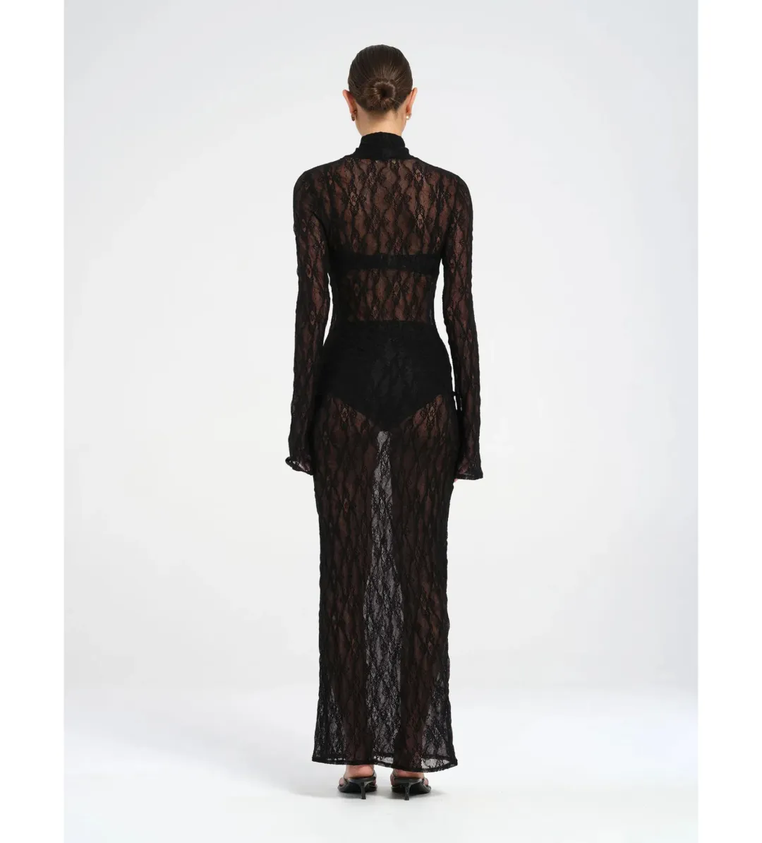 Benni Dante Maxi Dress in Black Size XS / AU 6 for rent on The Volte - main image