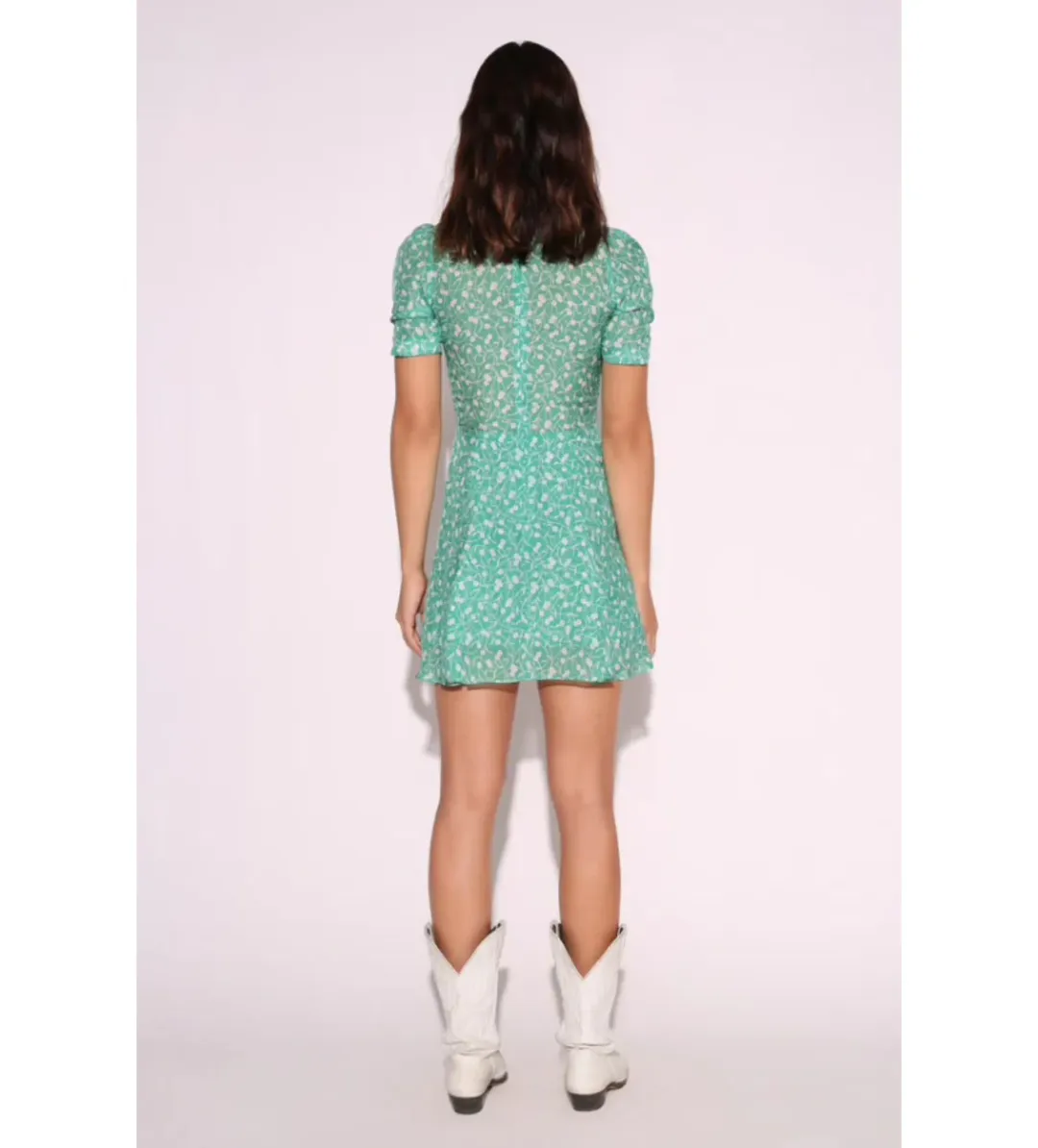 Realisation Par Ozzie Poison Ivy Silk Mini Dress Size 10 for rent on The Volte - main image