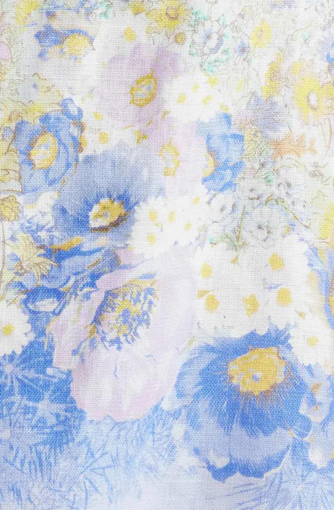 Zimmermann Floral Print Linen Mini Dress Size 3 / AU 14 for rent on The Volte - main image