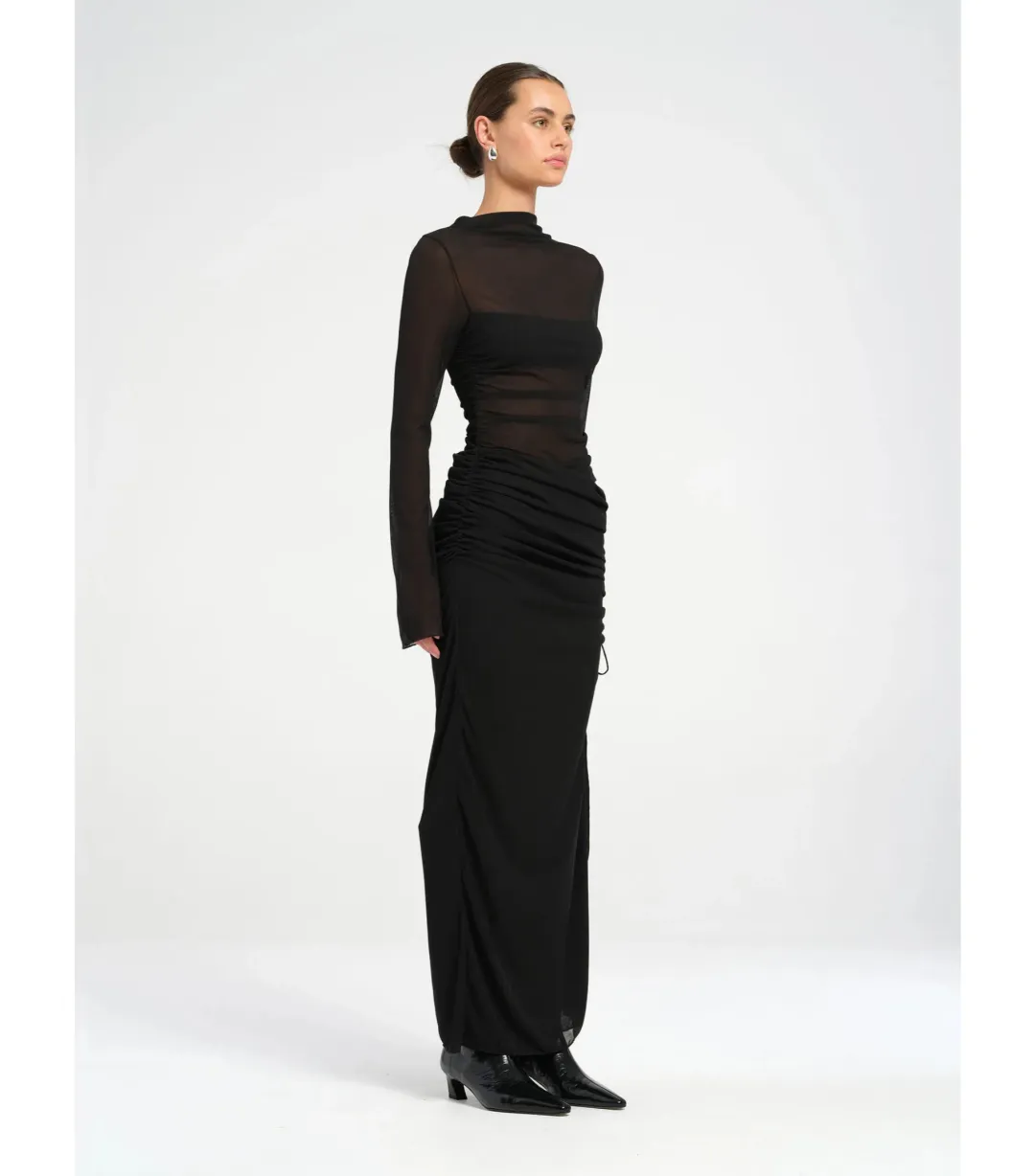 Benni Mable Maxi Dress Black Size 8 for rent on The Volte - main image