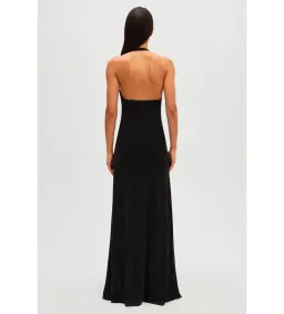 Misha Jennifer Cupro Maxi in Black Size 10 for rent on The Volte - image 4