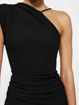 Effie Kats Greer Gown Black Size 8 for rent on The Volte - image 2